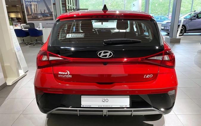 Hyundai i20 cena 75600 przebieg: 3, rok produkcji 2024 z Trzebinia małe 121